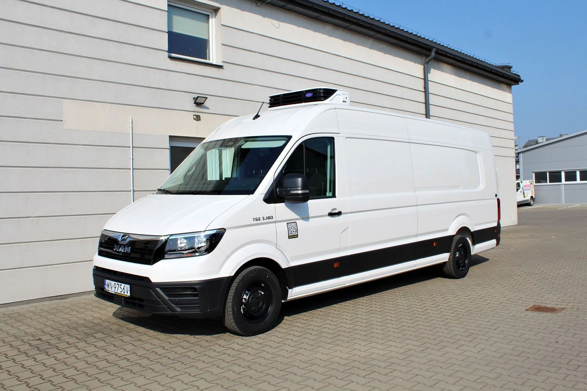 samochód z chłodnią